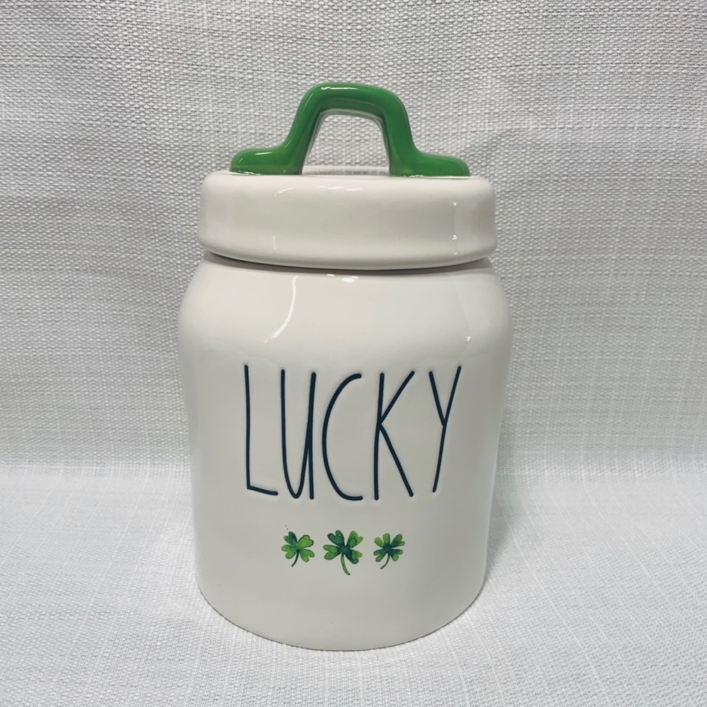 New Rae Dunn “LUCKY” Canister